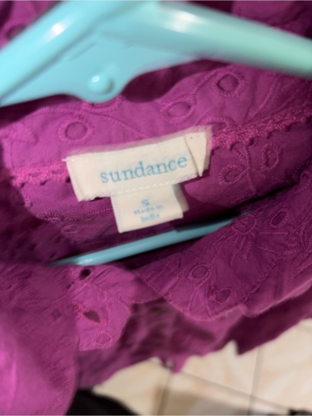 Sundance Celestine Eyelet Shirt - Picture 4 of 4